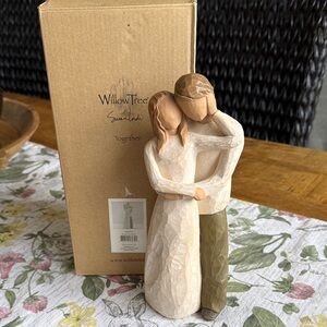 Willow Tree “Together” Figurine - Cream and Brown